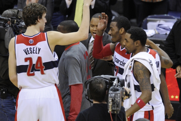 Washingtonu Wizards Jana Veselého se zatím v NBA příliš nedaří.