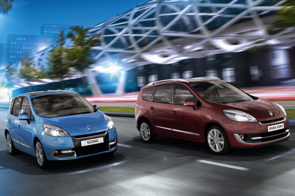Horké novinky - Renault Scénic a jeho větší bratr Grand Scénic. 