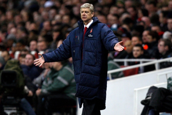 Trenér Arsenalu Arsène Wenger. Trenér Arsenalu Arsène Wenger.