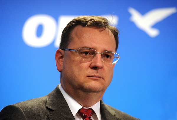 Premiér Petr Nečas.