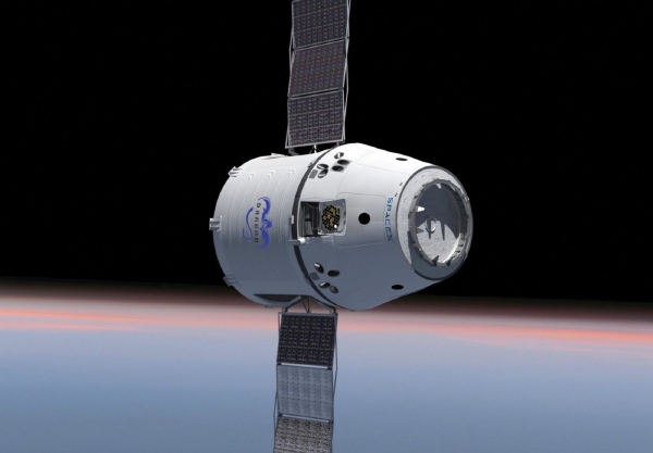 Modul Dragon společnosti Space Explorations Technologies (SpaceX). Modul Dragon společnosti Space Explorations Technologies (SpaceX).