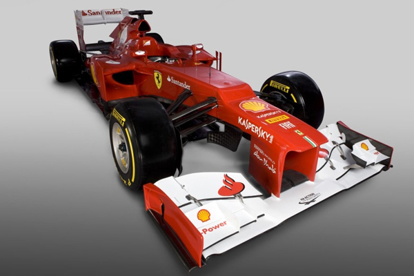 Nové Ferrari 2012.