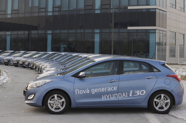 Z výrobní linky v Nošovicích začala sjíždět nová generace vozu Hyundai i30.