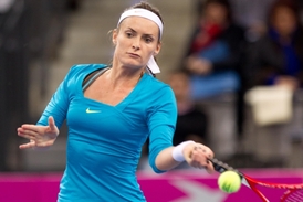 Iveta Benešová zajistila Češkám ve Fed Cupu proti Německu první bod.