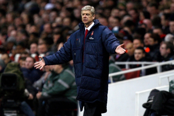 Trenér Arsenalu Arsène Wenger.