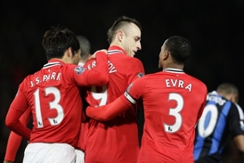 Manchester United je zatím v tabulce Premier League druhý.