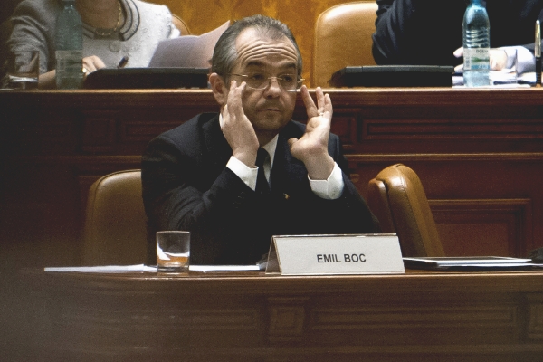 Rumunský premiér Emil Boc.