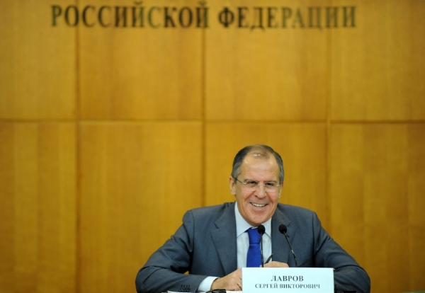 Ruský ministr zahraničí Sergej Lavrov. 