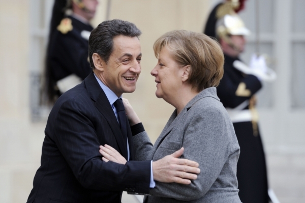 Nicolas Sarkozy se sešel s německou kancléřkou Angelou Merkelovou.