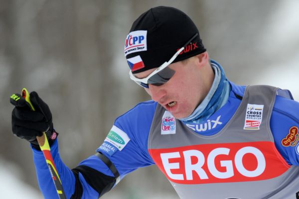 Český běžec na lyžích Lukáš Bauer.
