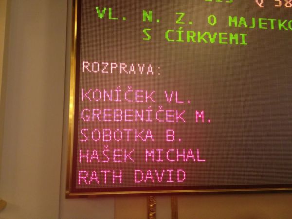 Poslanec Petr Gazdík zvěčňuje své nejoblíbenější kolegy z opozice.