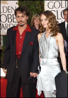 Johnny Depp s Vannesou Paradisovou.