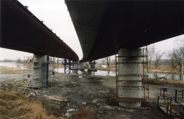 Dálnice D47 u Ostravy.
