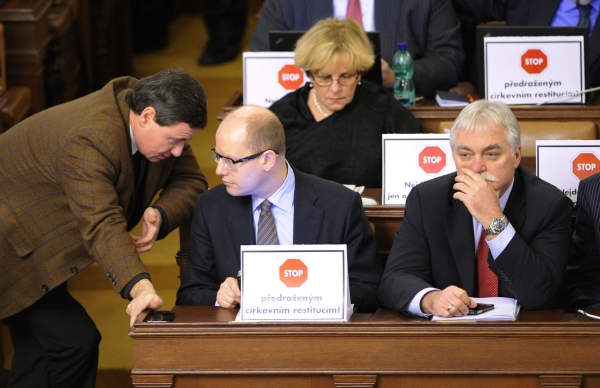 Sociálním demokratům se nepodařilo prosadit vrácení normy vládě k přepracování. 