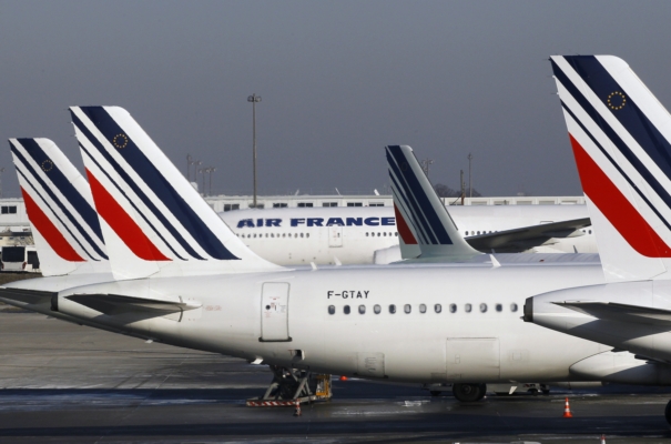 Letadla Air France kvůli stávce stojí.