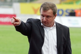 Trenér Plzně Pavel Vrba. 