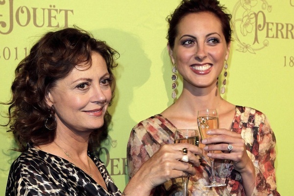 Susan Sarandonová s dcerou Evou.