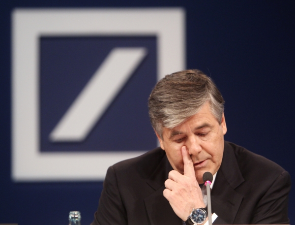 Šéf Deutsche Bank Josef Ackermann.