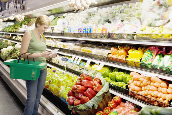 Nákupní plocha všech druhů marketů zabírá plochu tisícovky fotbalových hřišť.