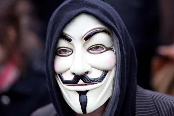 Hnutí Anonymous protestuje proti dohodě ACTA demonstracemi i hackerskými útoky (ilustrační foto).