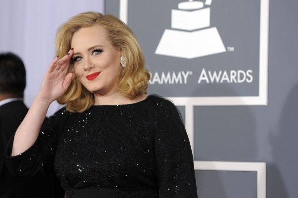 Britská zpěvačka Adele.