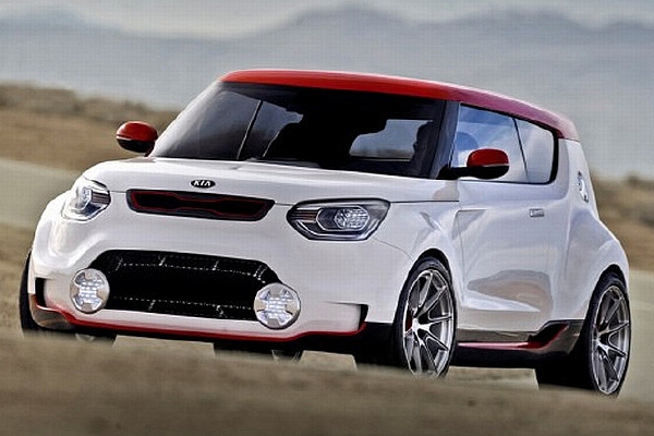 Kia Track´ster v celé své kráse.
