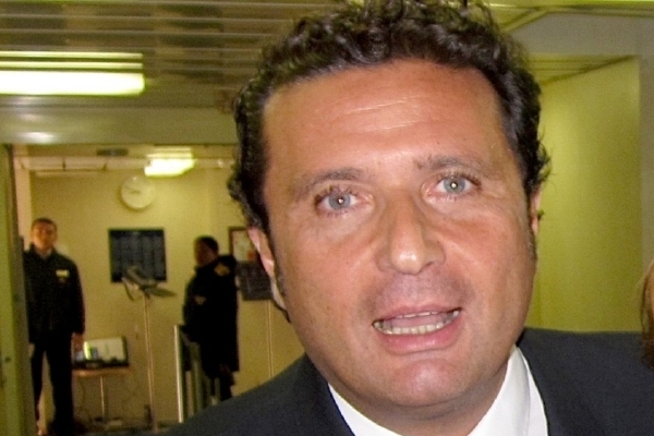 Francesco Schettino.