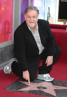 Matt Groening a jeho hvězda.