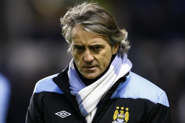 Kouč Manchesteru City Roberto Mancini. Kouč Manchesteru City Roberto Mancini.