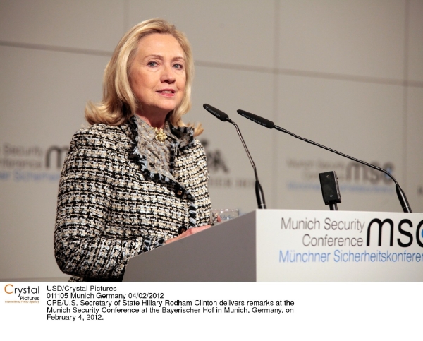 Hillary Clintonová, americká ministryně zahraničí.