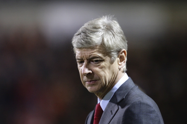Trenér Arsenalu Arséne Wenger.