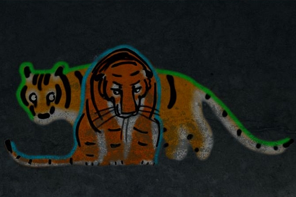 Graffitiger Libora Pixy sleduje zamilovaného animovaného tygra na cestě pražskými zákoutími. Graffitiger Libora Pixy sleduje zamilovaného animovaného tygra na cestě pražskými zákoutími.