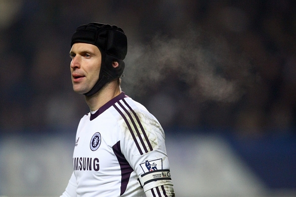 Brankář Petr Čech.