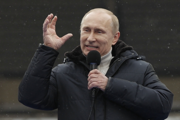 O svérázných spotech na podporu Vladimíra Putina mluví celé Rusko. O svérázných spotech na podporu Vladimíra Putina mluví celé Rusko.