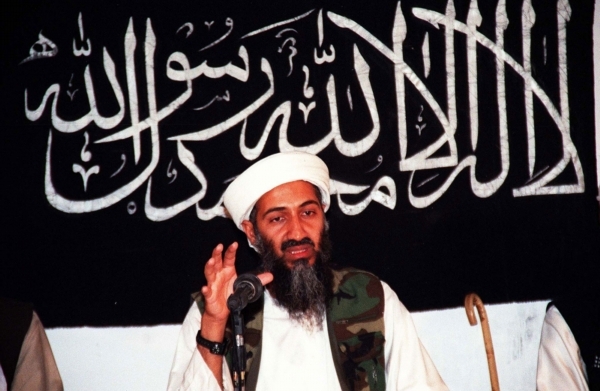 Usáma bin Ládin.