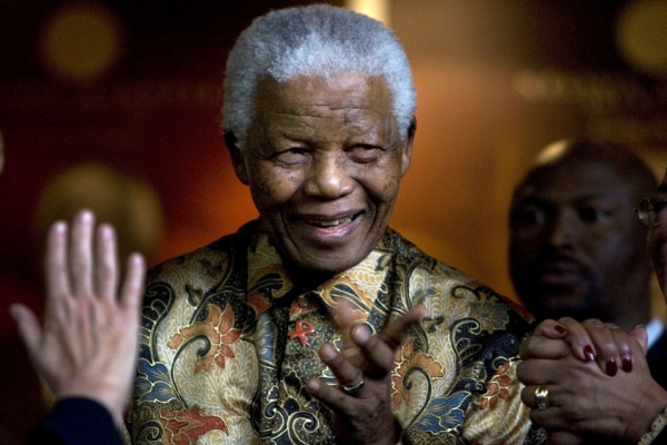 Bývalý jihoafrický prezident Nelson Mandela. Bývalý jihoafrický prezident Nelson Mandela.