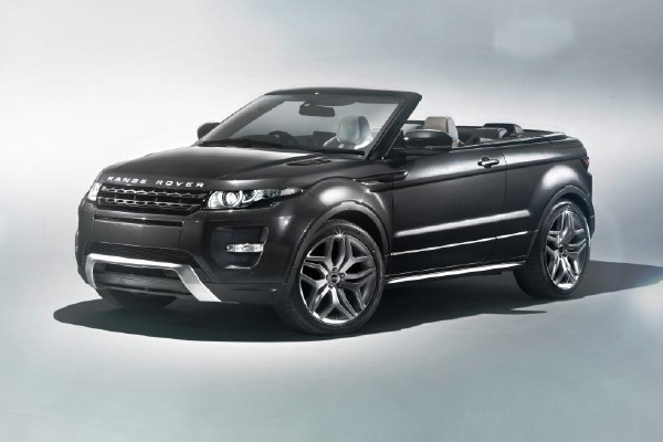 Populární model Range Rover Evoque přišel o střechu. 