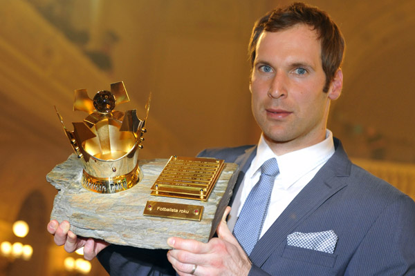 Petr Čech popáté ovládl Fotbalistu roku.