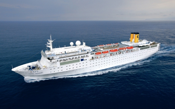 Výletní plavidlo Costa Allegra. Výletní plavidlo Costa Allegra.