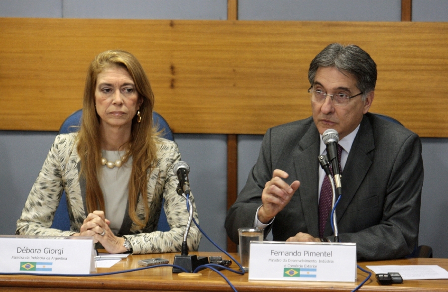 Argentinská ministryně průmyslu Debora Giorgiová.