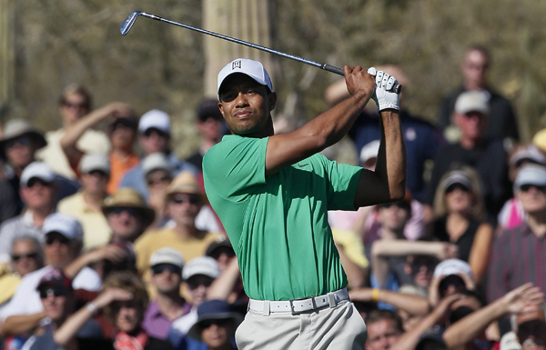 Tiger Woods. Tiger Woods.