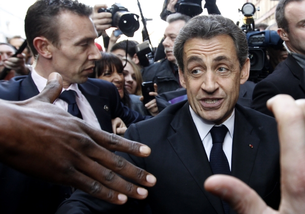 Prezident Sarkozy navštívil v rámci své kampaně město Bayonne. Prezident Sarkozy navštívil v rámci své kampaně město Bayonne.
