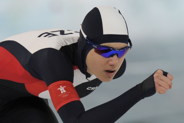 Rychlobruslařka Karolína Erbanová. Rychlobruslařka Karolína Erbanová.