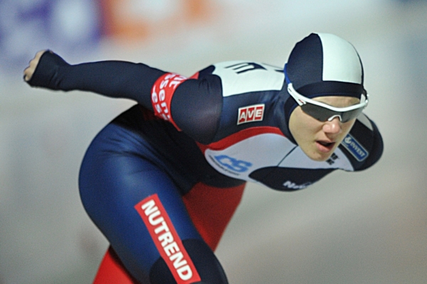 Rychlobruslařka Karolína Erbanová. Rychlobruslařka Karolína Erbanová.