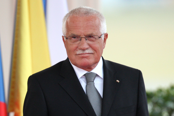 Prezident ČR Václav Klaus. Prezident ČR Václav Klaus.