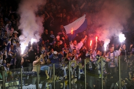 Fanoušci Komety Brno.