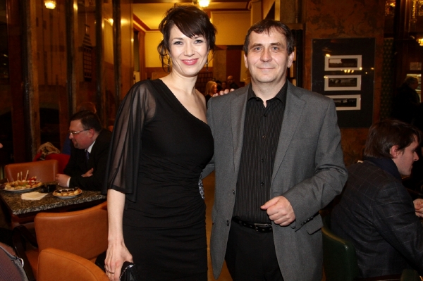Tereza Kostková s manželem.