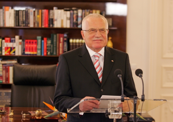 Prezident Václav Klaus. Prezident Václav Klaus.