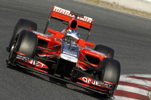 Monopost stáje Marussia. Monopost stáje Marussia.