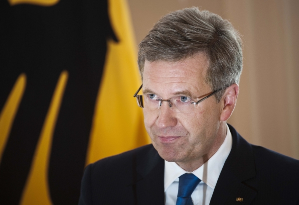 Německý odcházející prezident Christian Wulff. Německý odcházející prezident Christian Wulff.